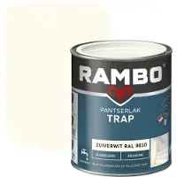 Rambo Pantserlak Trap Dekkend Zijdeglans RAL9010 750 ML