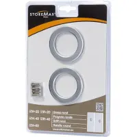 Storemax Basic Schuifd. Accessoires Handgreep Rond (2 Stuks)
