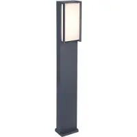 Lutec tuinpaal Qubo antraciet