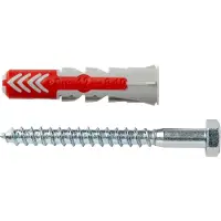 Fischer DuoPower 12x60 met zeskantschroef