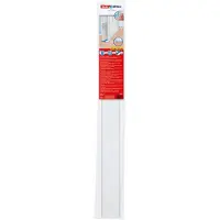 TESA 05418-00004-01 Dubbele tochtstrip tesamoll Wit (l x b) 0.95 m x 25 mm 1 stuk(s)