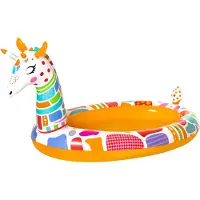 Bestway 266 x 157 x 127 cm Kinderzwembad Groovy Giraffe Sprayer