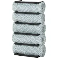 Sealskin 396330746 Carré Handdoekrek Zwart