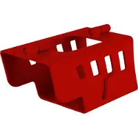 Carpoint Disselslot - Deelbaar – Eenvoudige bevestiging – Inclusief discusslot - Voorkomt aankoppelen - Voor aanhanger/aanhangwagen, caravan, trailer