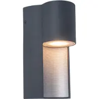 Lutec Unieke Strakke Wandlamp Urban Antraciet