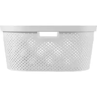 Curver Infinity Dots Wasmand - 40L - Wit