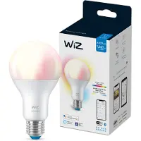 Wiz 100W gloeilamp A60 E27, slimme lamp, Wi-Fi/Bluetooth, wit, Wi-Fi 4 (802.11n), 802.11b, 802.11g, LED, E27
