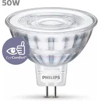 Philips GU5.3 ledspot | 2700K | dimbaar | 7W (50W)