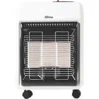Qlima GH 741 RM 2-in-1 Gaskachel Wit/Zwart - 4100W