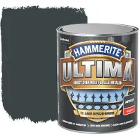 Hammerite Ultima Hoogglans Antraciet 750 ML