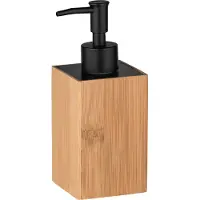 Wenko Zeepdispenser Padua Bamboe 8x18x7cm 210ml