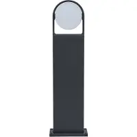 Lutec 7196301118 Fele Led Tuinpaal Voor Buiten Donkergrijs