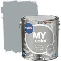 Histor My Color Muurverf - Extra Mat - Steel Mill - 2,5l