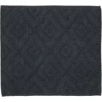 Sealskin - Aztec Badmat 60x60 cm - Katoen - Donkergrijs