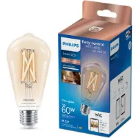 Philips Slimme Ledfilamentlamp St64 E27 7w