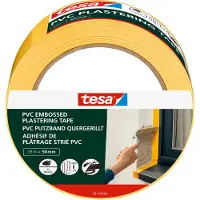 TESA PVC Putzband 55486-00000-00 Gipstape Geel (l x b) 33 m x 50 mm 1 stuk(s)