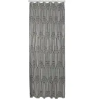 Sealskin Douchegordijn Brave 180x200cm Peva Zwart/ Wit