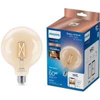 Philips Slimme Ledfilamentlamp G125 E27 7w
