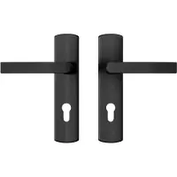 Axa Deurbeslag | Deurklink met cilinderschild | | Curve Blok | 72 mm