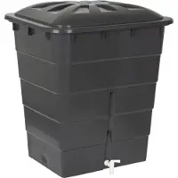 Garantia PQ300AN Regenton Rechthoekig Grijs 300L