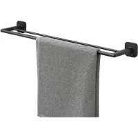Tiger Handdoekrek Dubbel Carv 65,2 cm Zwart