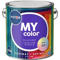 Histor MY color Muurverf Zijdemat 2,5 LTR - Wit