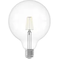 Calex LED volglas LangFilament Globelamp 220-240V 4,5W 470lm E27 G125 Helder 2300K Dimbaar
