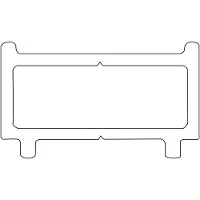 Sealskin Contour verbredingsprofiel 1cm goud geborsteld