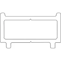 Sealskin Contour Verbredingsprofiel 1 cm Breed & 200 cm Hoog Mat Grijs