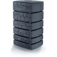 Prosperplast Regenton Tower Stone 500 liter antraciet