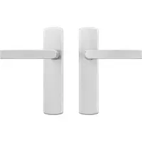 Axa Deurbeslag | Deurklink met blindschild | | Curve Blok (Aluminium)