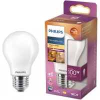 Philips Ledlamp Peertje Classic - D6cm - Dimbaar - Warm Wit - E27 - 10,5w