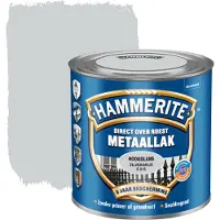 Hammerite Metaallak Hoogglans Zilver S015 250 ML