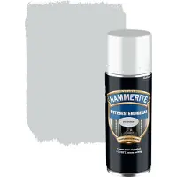Hammerite spuitlak hittebestendig zilvergrijs hoogglans 400 ml