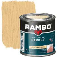 Rambo Pantserlak Parket Transparant Mat Kleurloos 0,25l