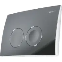 Geberit Delta 21 bedieningsplaat 24,6x16,4 cm Chroom