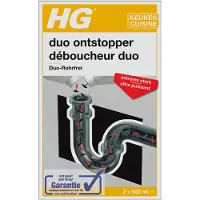 Hg Keuken Duo Ontstopper - extreem sterk