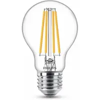 Philips 6x LED lamp E27 | Peer A60 | Filament | Helder | 2700K | 10.5W (100W)