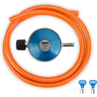 Gimeg Campingaz Gasdrukregelset 29 Mbar 1,5 Meter