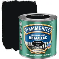 Hammerite Metaallak Zijdeglans Zwart Z260 250 ML