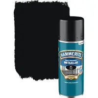 Hammerite metaallak spuitbus matzwart 400 ml