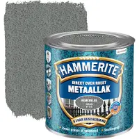 Hammerite Metaalverf Hamerslag Grijs H118 250ml