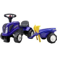 Falk Holland Looptractor Set Blauw
