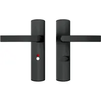 Axa Deurbeslag | Deurklink met wc-sluitingsschild | | Curve Blok | 63