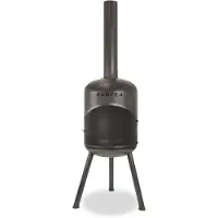 MOODZ - RVS voetstukken en handgrepen voor vuurkorven (diameter 60 cm)