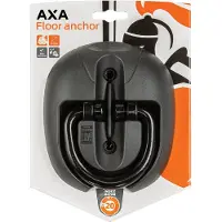 Axa Muur‑ en Vloeranker – ART 4 Anker – 14 mm Gehard Stalen Beugel – Voor Fiets, E‑bike, Bakfiets, Scooter en Brommer – Zwart