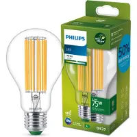 Philips 6x LED lamp E27 | Peer A67 | Ultra Efficient | Filament | 3000K | 5.2W (75W)