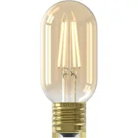 Calex E27 LED Buislamp Goud | 3.5W 250Lm 2100K | 220-240V 821 T45 | Dimbaar