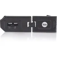 Yale overval zwart - 160 mm - corrosiebestendig - 6 stuks
