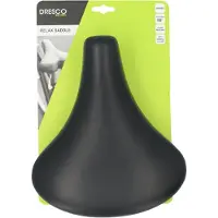 Dresco Fietszadel City Retro Zwart